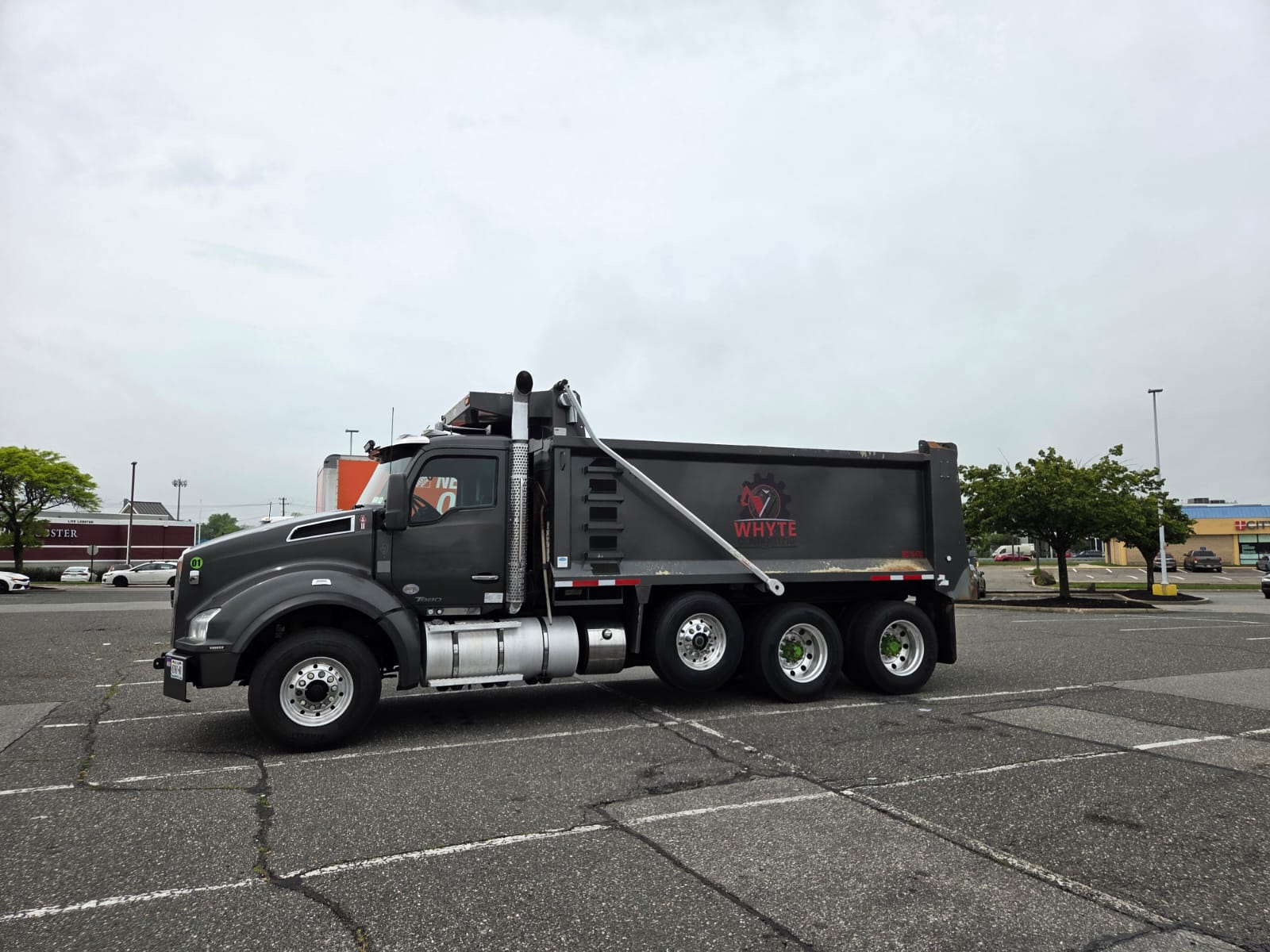 Whyte Contracting Kenworth dump truck